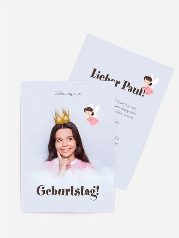 Geburtstagseinladung Märchenträume