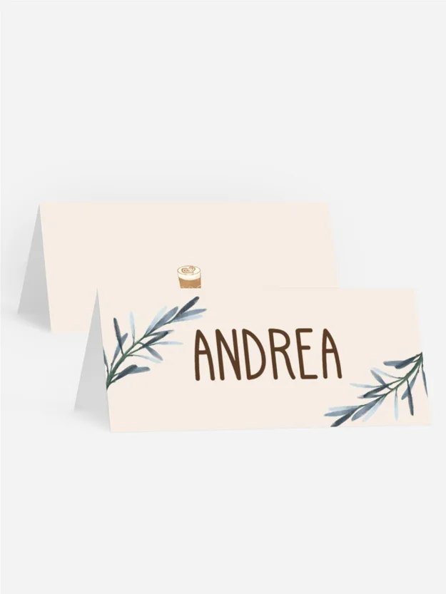 Tischkarte Geburtstag  Musikparty