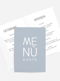 Menükarte Geburtstag Ordnungszahl