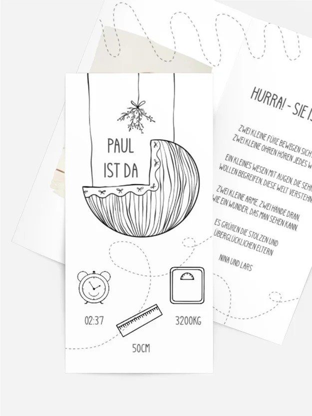 Babykarten großartige Ferien