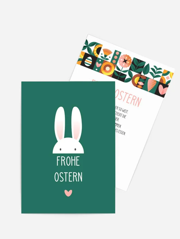 Osterkarte Versteckt