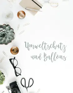 Umweltschutz bei Hochzeit durch Papierauswahl bei Luftballonkarten, Ballonkarten, Ballonflugkarten, Postkarten, Wunschkarten und Umschlag. Farblich weiß und im Boho Stil gehalten.