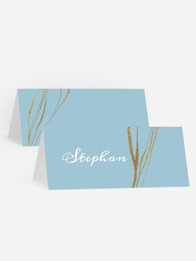 Tischkarte Geburtstag Zahlengeflecht