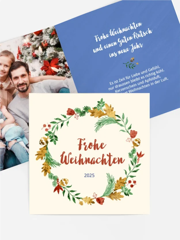 Kranz für den Urlaub