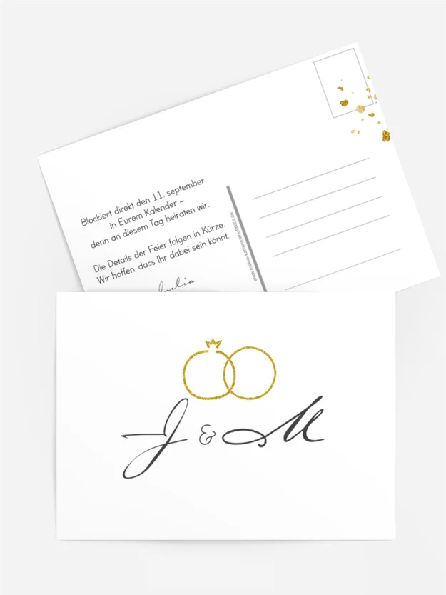 Change the Date Kreis-Ringe