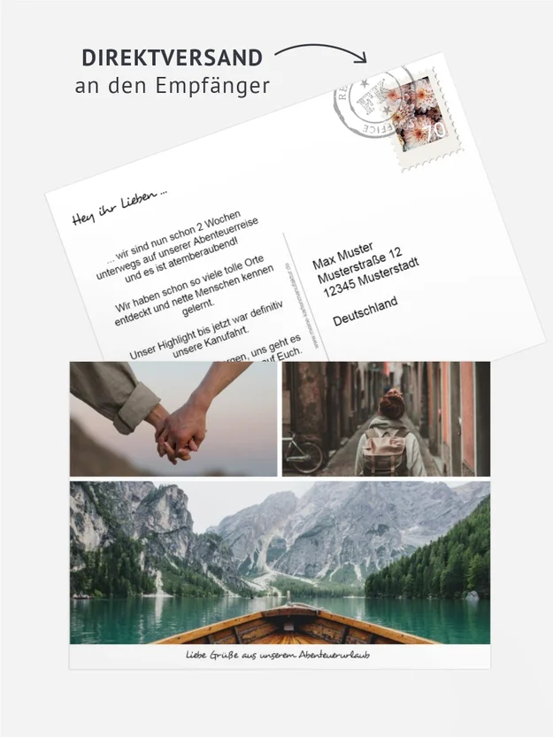 Fotopostkarte Panorama Fotopostkarte Panorama