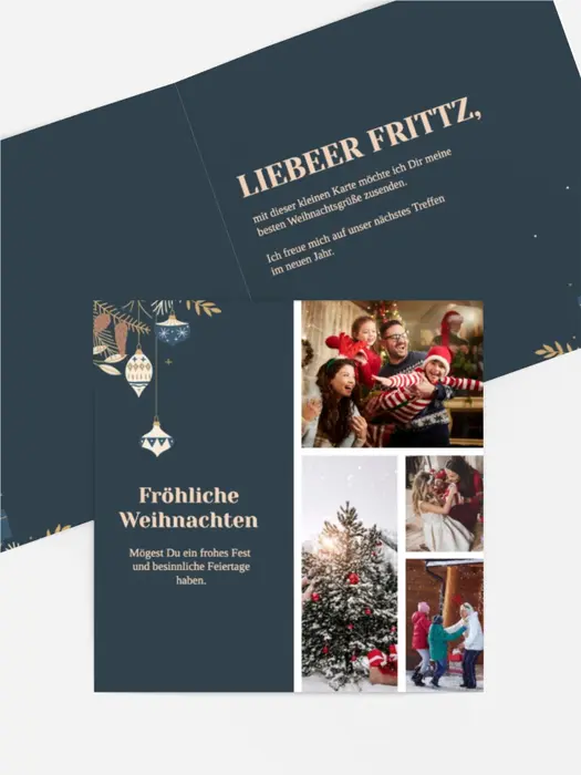 Einladung Weihnachten Familienspiele