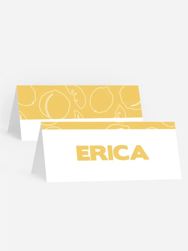 Tischkarte Geburtstag  Fruchtfiguren Tischkarte Geburtstag  Fruchtfiguren