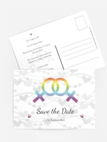 Save the Date Im Zeichen der Liebe - Frauen