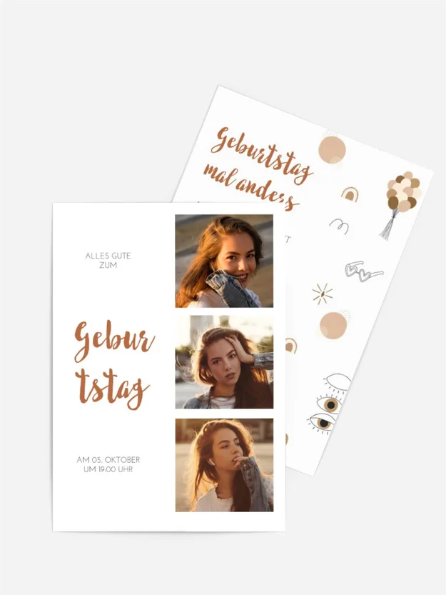 Geburtstagseinladung Voller Leidenschaft