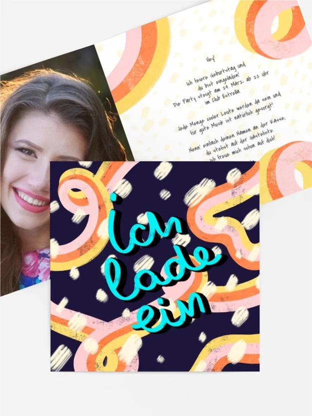 Geburtstagseinladung Futurama