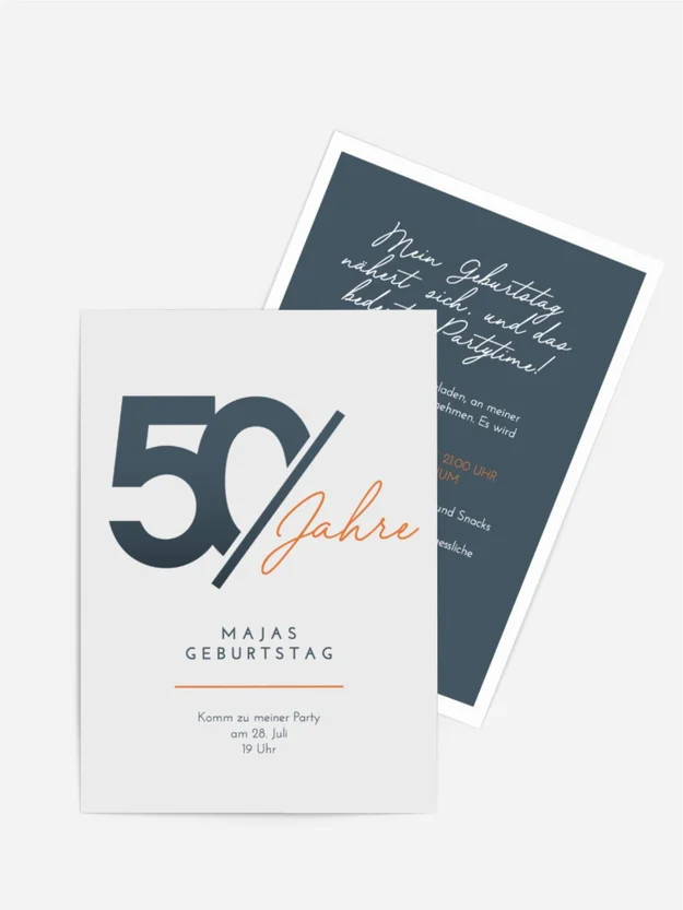 Geburtstagseinladung Merkmal des Lebens