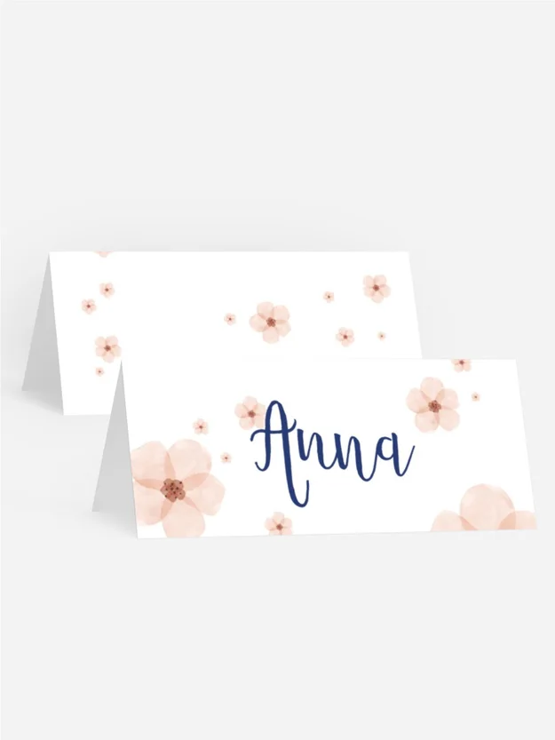 Tischkarte Geburtstag Blumentraum Tischkarte Geburtstag Blumentraum