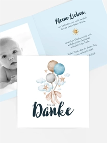 Dankeskarte Taufe Kleiner Engel Dankeskarte Taufe Kleiner Engel