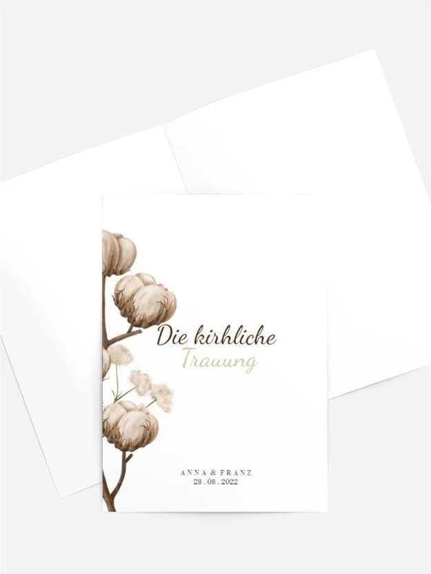 Kirchenheft Atmungsaktive Baumwolle