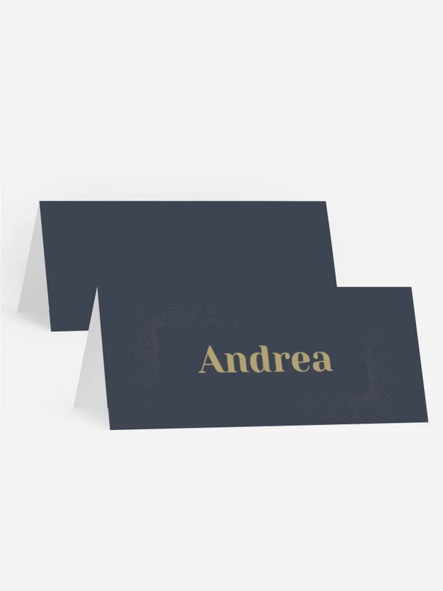 Tischkarte Geburtstag Sternbogen