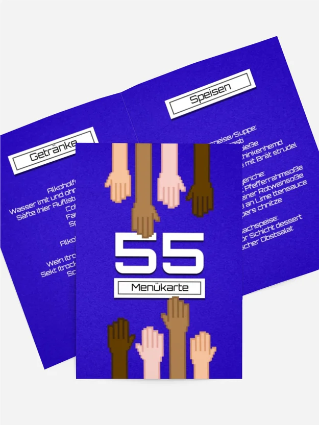 Menükarte Geburtstag Videospiele Menükarte Geburtstag Videospiele