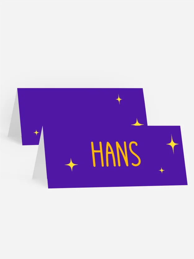 Tischkarte Geburtstag Superdino