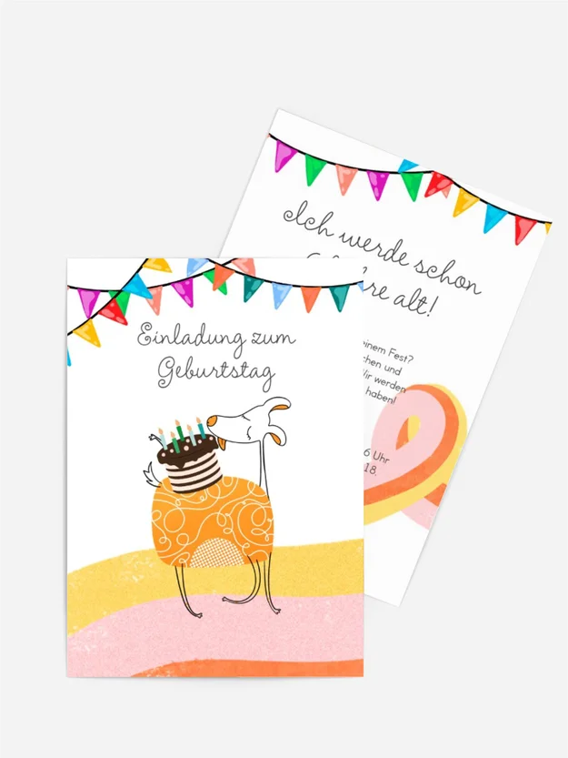 Geburtstagskarten Hund