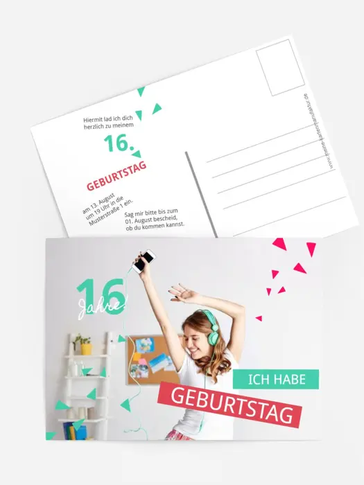 Geburtstagseinladung Partyschnipsel