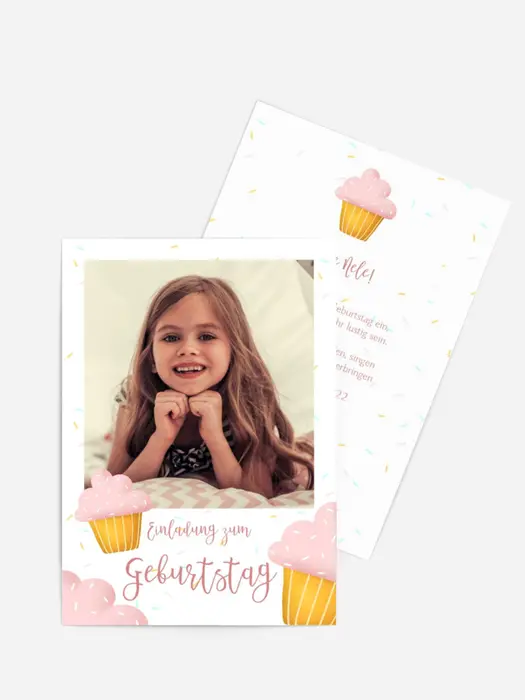 Geburtstagseinladung Muffintraum