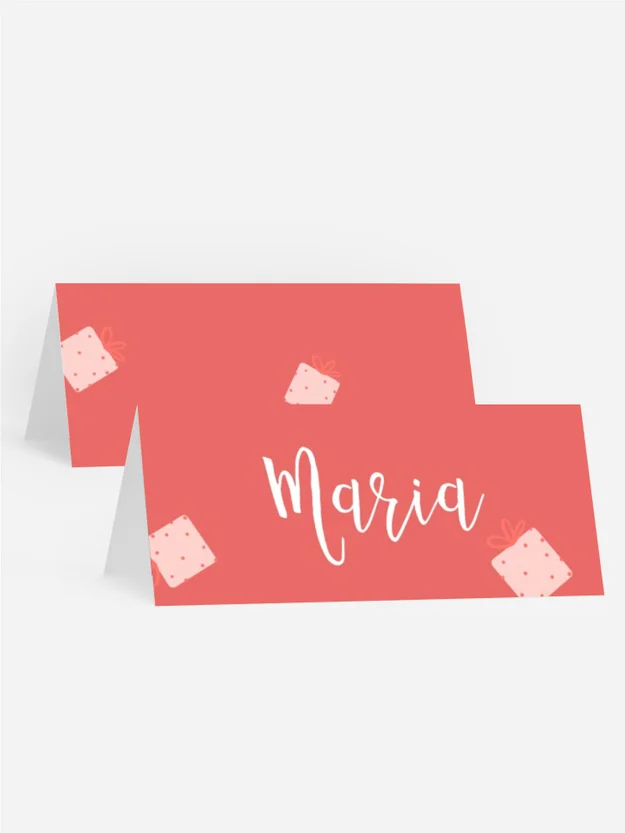 Tischkarte Geburtstag Geburtstagszeit