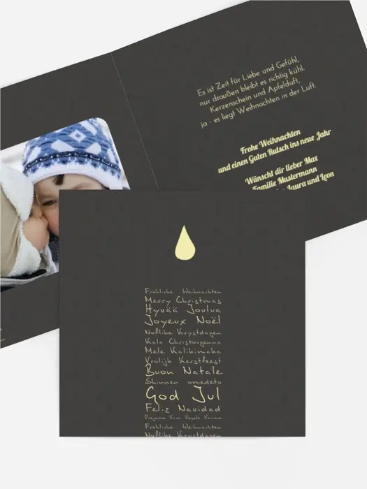 Schriftkerze