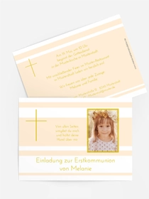 Kommunionseinladung Kreuz Kommunionseinladung Kreuz