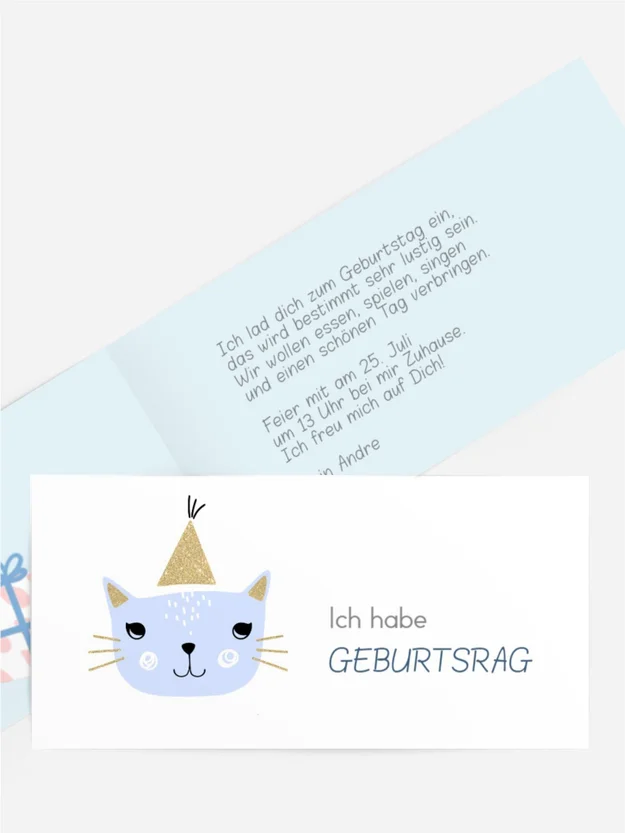 Geburtstagseinladung Einklang