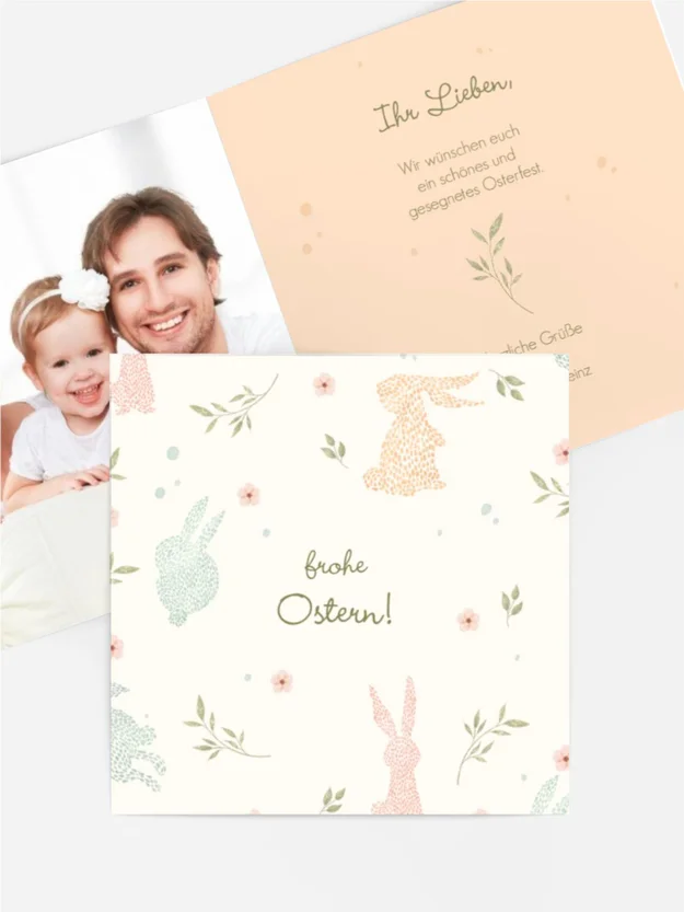 Osterkarte Ostertraum