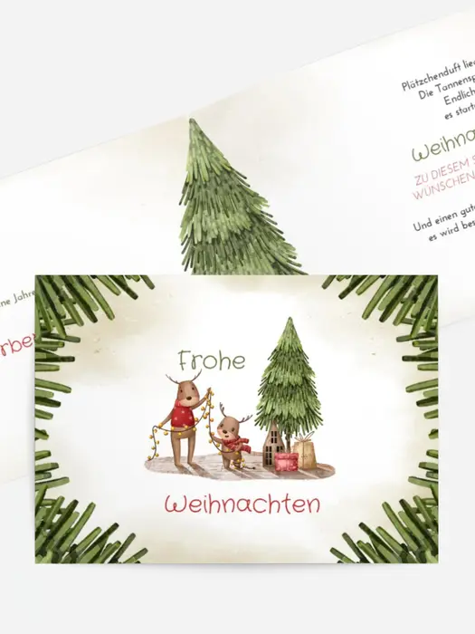 Rentier Weihnachten