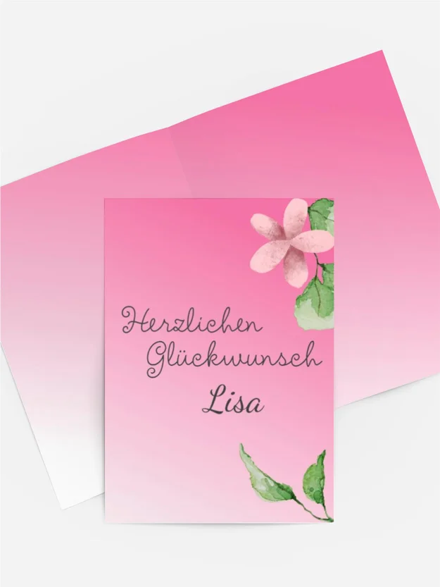 Herzlichen Glückwunsch