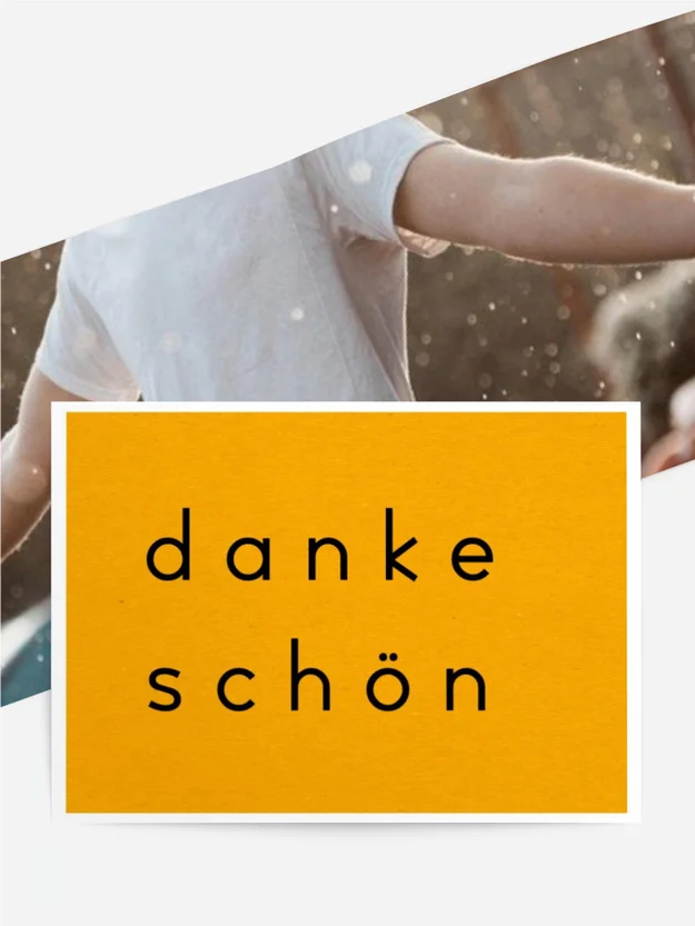 Dankeskarten Jugendweihe Auffällig