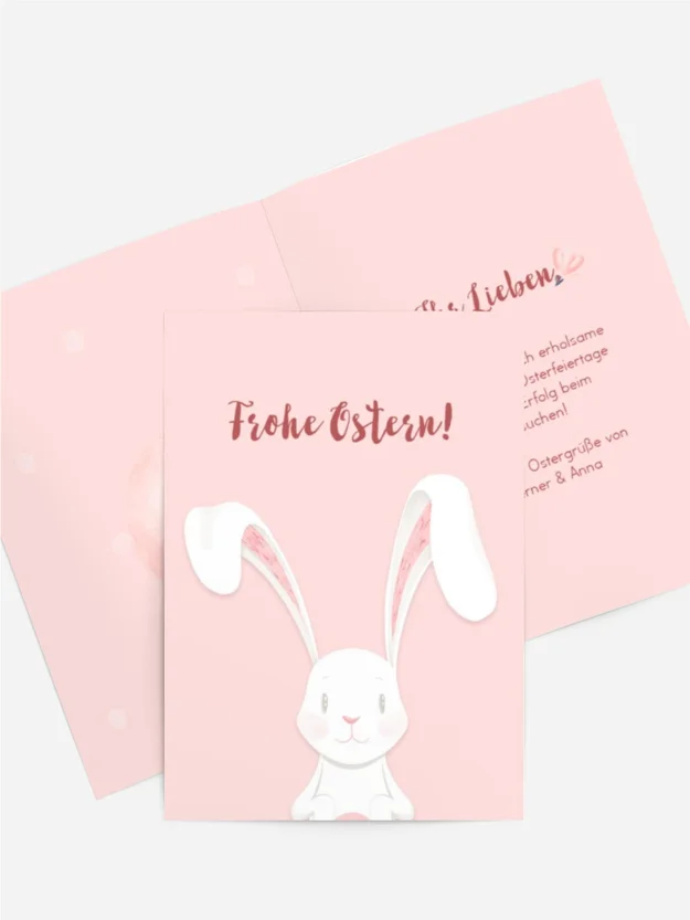 Osterrosa Kaninchen Osterrosa Kaninchen