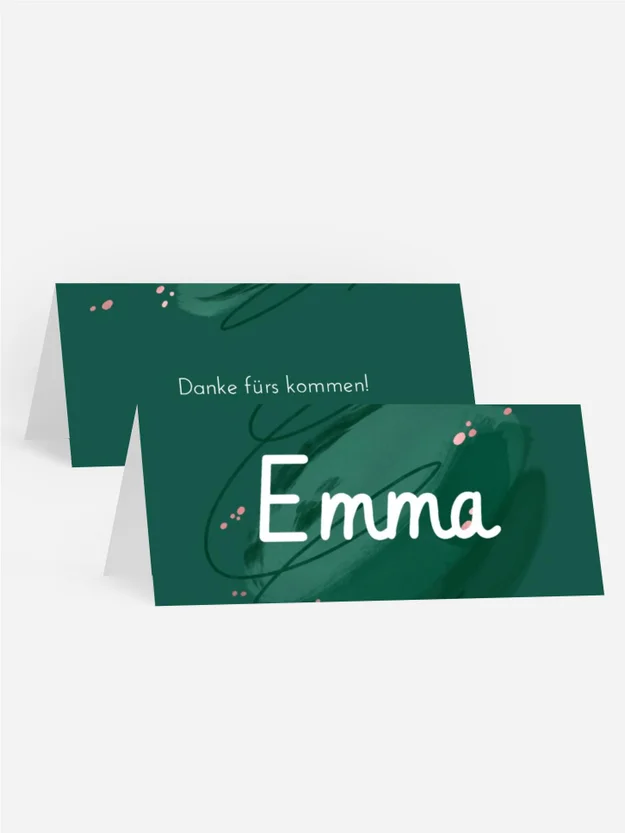 Tischkarte Geburtstag Mein Tag!