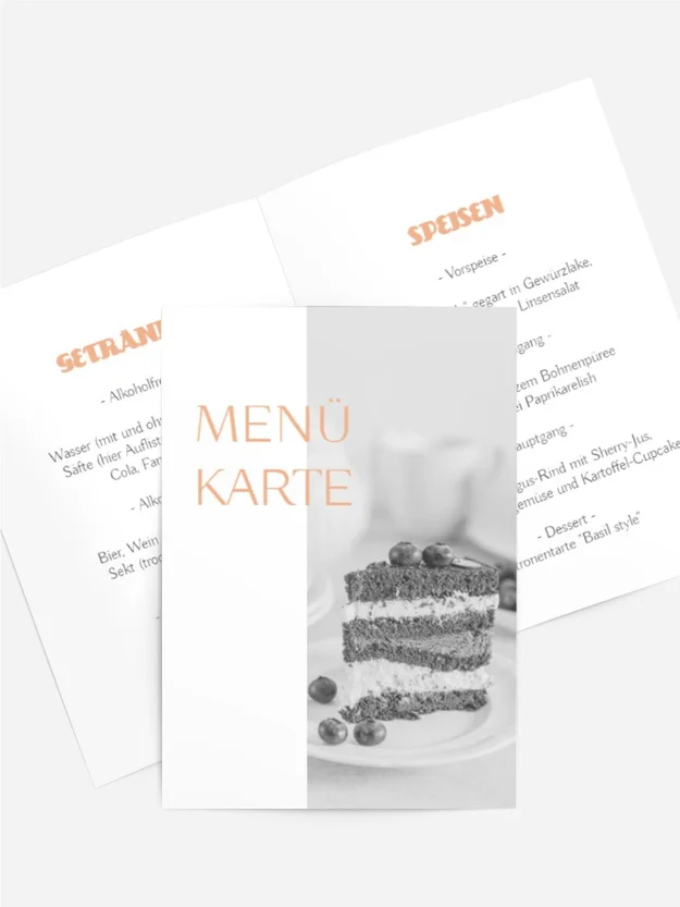 Menükarte Geburtstag Verschoben