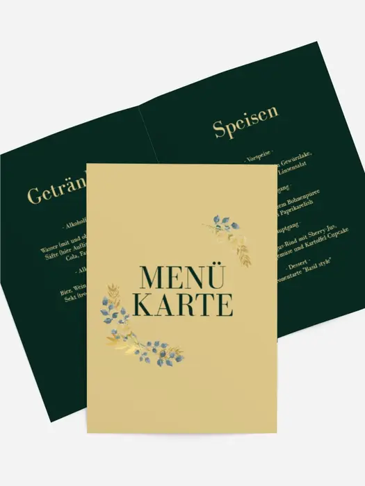 Menükarte Geburtstag Verkehr