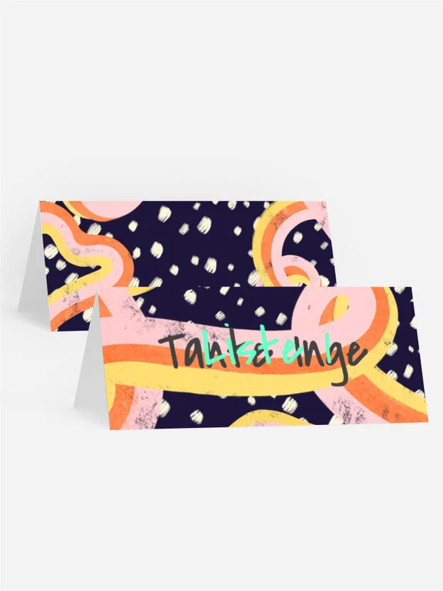 Tischkarte Geburtstag Futurama Tischkarte Geburtstag Futurama