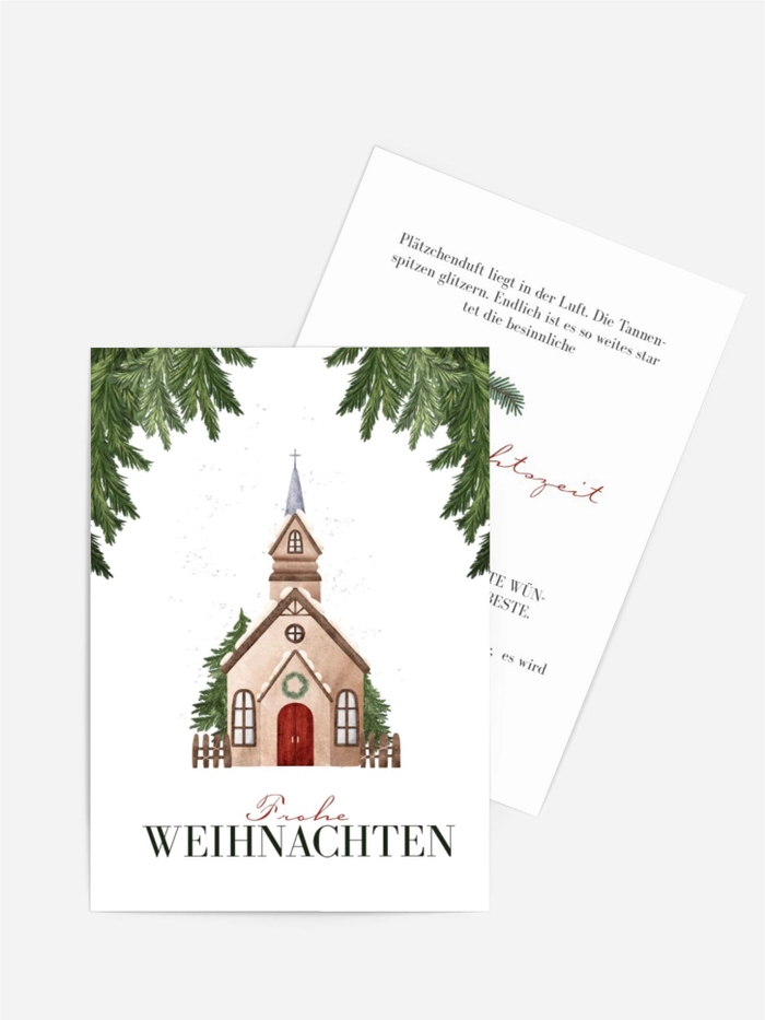 Grußkarte Weihnachten Weihnachtsstimmung Grußkarte Weihnachten Weihnachtsstimmung