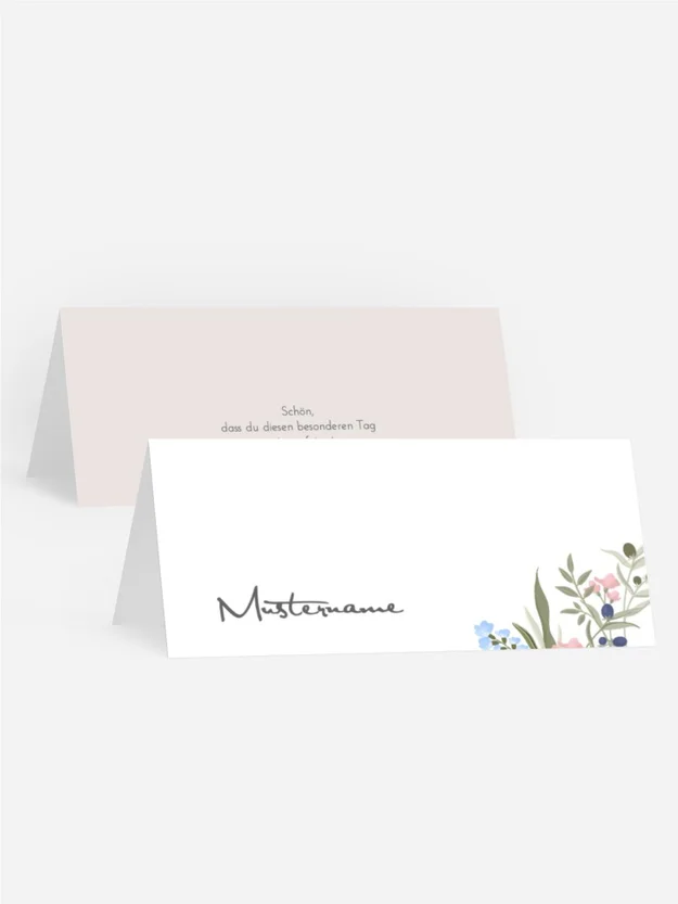 Tischkarte Pastorale Tischkarte Pastorale