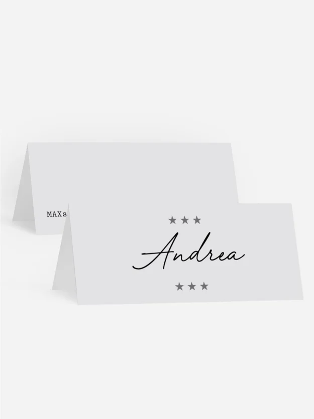 Tischkarte Geburtstag Sternenleben Tischkarte Geburtstag Sternenleben