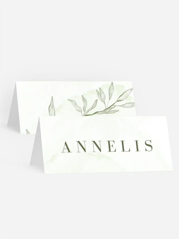 Tischkarte Taufe Geschichte der Natur Tischkarte Taufe Geschichte der Natur