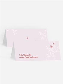 Weihnachtstischkarte Deko Weihnachtstischkarte Deko