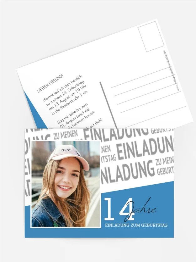 Geburtstagseinladung Berichterstattung