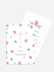 Osterkarte Bunte Fröhliche Ostern Osterkarte Bunte Fröhliche Ostern