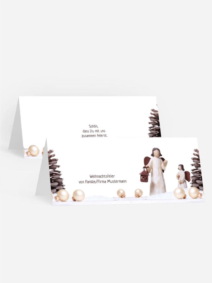 Tischkarte Weihnachten Weihnachtsengel Tischkarte Weihnachten Weihnachtsengel