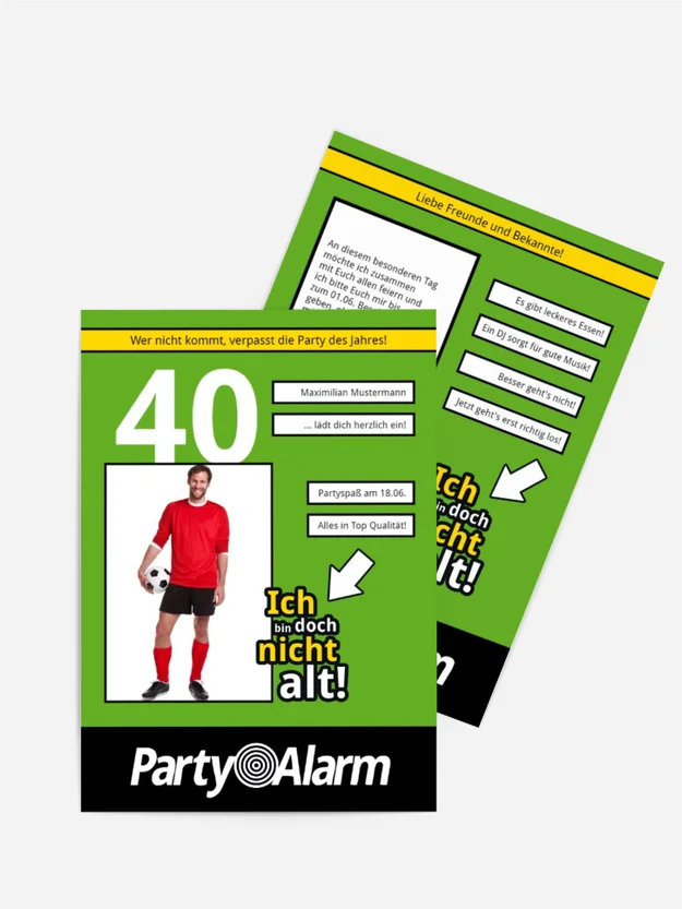 Geburtstagseinladung Ich bin doch nicht alt! Foto 40 Geburtstagseinladung Ich bin doch nicht alt! Foto 40