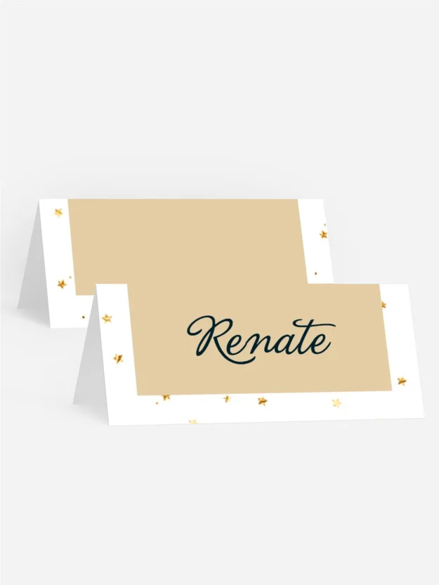 Tischkarte Weihnachten Weihnachtsköstlichkeiten