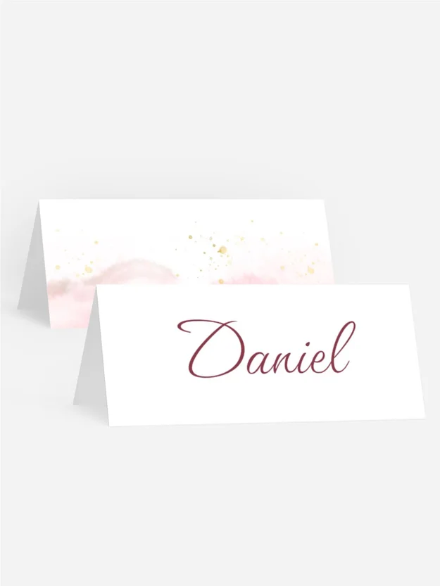 Tischkarte Taufe Magisches Wasser Tischkarte Taufe Magisches Wasser