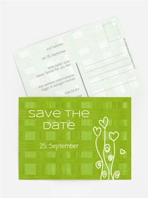 Save the Date Karte Liebestraum